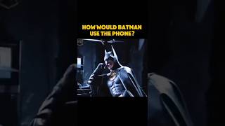 Michael Keaton and Tim Burton discuss how Batman would pick use the phone [upl. by Remde]