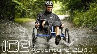 2011 ICE Adventure recumbent trike film [upl. by Elleinet]