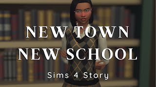 First Day at NEW SCHOOL  Sims 4 Story [upl. by Patric]