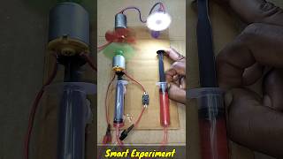 Wind power generator DC Motor Project ytshorts generator [upl. by Taggart805]