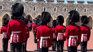 Changing of the guard Windsor PART 2 290624 [upl. by Tnomel]