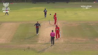 Shadley van Schalkwyk 4 wickets vs Canada  ODI  CAN vs USA [upl. by Iv188]