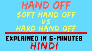 Hand Off  Soft Hand Off Vs Hard Hand Off Easiest Explanation Ever HINDI [upl. by Idyh]