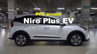 2022 KIA Niro Plus EV POV Exterior and Interior [upl. by Esinal139]