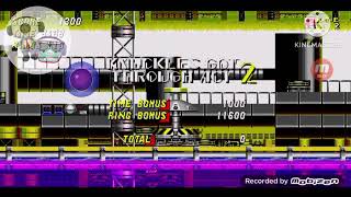 Jugando con Knuckles en Sonic 2🔷🥊Sonic 2 [upl. by Alemaj]