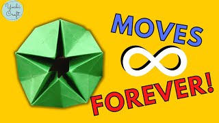 How To Make a Paper MOVING FLEXAGON  Fun amp Easy Origami Fidget Toy YochiCraft [upl. by Anaeg]