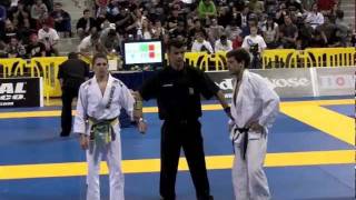 joseph capizzi vs Felipe Costa World BJJ 20ibjjf  black belt guillotine [upl. by Amieva]