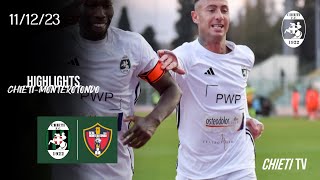 ChietiReal Monterotondo 21 gli highlights della partita [upl. by Suciram204]