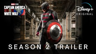 Marvel Studios The Falcon And The Winter Soldier  Season 2 Teaser Trailer  Disney [upl. by Arodnap]