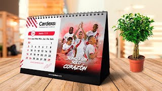 CALENDARIO DE ESCRITORIO 2019 [upl. by Haidabej]