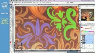 Photoshop Tutorial for Fashion Design 1924 Alpha Channels Masks Advanced Selections [upl. by Gard]