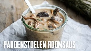 Paddenstoelen roomsaus  basis sauzen maken [upl. by Senilec984]