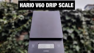 Hario V60 Drip Scale  A Scale Made for Coffee [upl. by Niran]