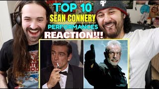 Top 10 SEAN CONNERY Performances  REACTION [upl. by Joaquin]