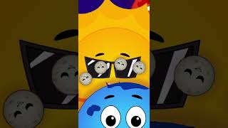 Canzone Dei Pianeti shorts rhyme funny animated trending planetsong [upl. by Ykvir]