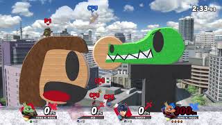 Super Smash Bros Ultimate  Custom Stage VideoGameFan1999 Pulls out an Alligator [upl. by Terag]