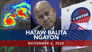 UNTV Hataw Balita Ngayon  November 06 2024 [upl. by Fellner]