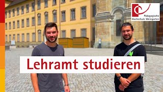 Lehramt studieren an der PH Weingarten [upl. by Vikky358]