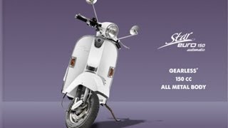 LML Star Euro Automatic 150cc Scooter Launched In India  Take A Look [upl. by Trenna]