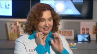 Kybella to Remove Neck Fat on CBS Miami [upl. by Etireuqram]