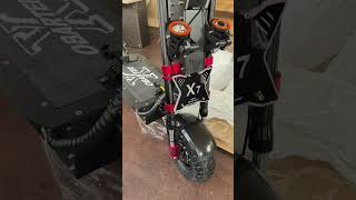 Obarter X7 Scooter 8000 watt 60v 14” Tires [upl. by Rorie543]