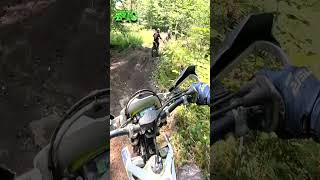 2 stroke dirt bike racing  AWRCS round 8  Husqvarna te150  part 10 [upl. by Aizahs327]