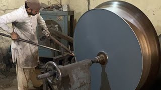 Crafting a Satellite Signal Receiver Masterful Steel Dish Making Process Live youtubelivestream [upl. by Godard]