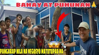 SIMULA SA PABAHAY AT DAGDAG PUHUNAN GALING KAY ARIGATO [upl. by Laamaj]