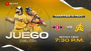 LEONES DEL ESCOGIDO VS ÁGUILAS CIBAEÑAS  SERIE REGULAR 202425 [upl. by Tedda]