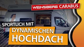 WEINSBERG CARABUS 600 MQH  KOMPAKTES KASTENWAGEN WOHNMOBIL MIT HUBBETT [upl. by Auj]