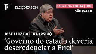 Deviam ter colocado a eletrozé ao invés da Enel critica Datena ao defender descredenciamento [upl. by Schurman]