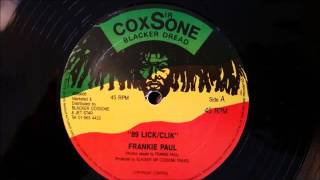 Frankie Paul  89 Lick  Blacker Dread 12quot [upl. by Ama]