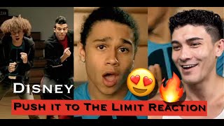 Reacting to Corbin Bleus quotPush It to the Limitquot from Jump In  Disney Channel Classic 🎬💪 [upl. by Annoled]