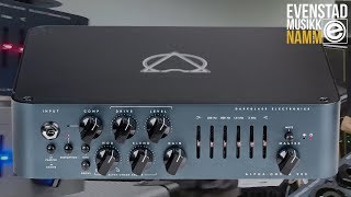 NAMM 2019  Darkglass Alpha Omega 900 [upl. by Ennylhsa]