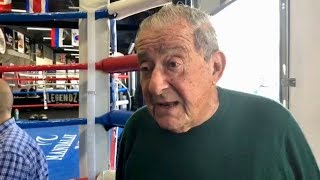 Bob Arum talks Vasyl Lomachenko vs Jorge Linares [upl. by Nynahs712]