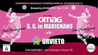 OMAG San Giovanni in Marignano vs ZAMBELLI Orvieto [upl. by Orlov]