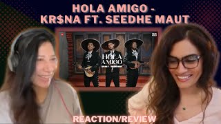 HOLA AMIGO KRSNAOfficial ft SeedheMaut REACTIONREVIEW  Official Music Video  Far From Over [upl. by Jermaine]