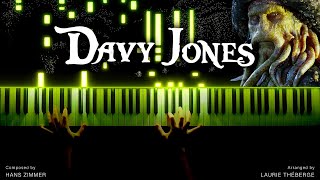 Pirates of the Caribbean  Davy Jones EPIC EXTENDED Piano Cover [upl. by Esille406]