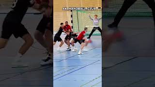 Best fainting shot in handball 💫🥅 bestofhandball handball trending sportsball [upl. by Aleekat]