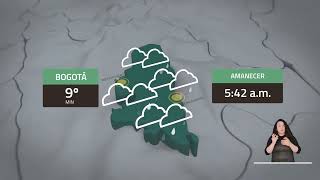 Pronóstico del tiempo  Noche sábado 9 y madrugada domingo 10 de noviembre 2024 [upl. by Mcleod444]