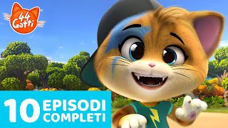 44 Gatti  10 Episodi Completi 🐈🐾  Miciovigliosa Compilation  Serie 1 [upl. by Airet]