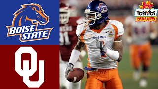 8 Boise State VS 10 Oklahoma  2007 Fiesta Bowl Highlights [upl. by Tomasine569]