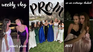 PROM as an exchange student  prom week grwm vlog [upl. by Goran]