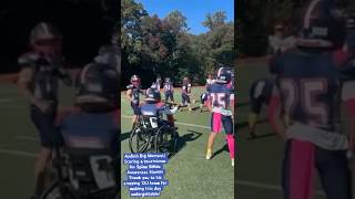 Aydin’s Big Moment Scoring a touchdown for Spina Bifida Awareness Month [upl. by Garvin]