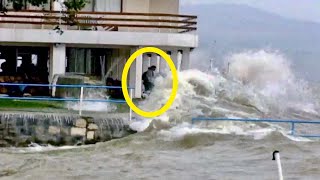 Monster Storm at the Sea of Galilee where Jesus Walked [upl. by Lilias]