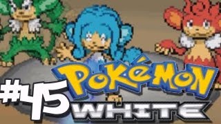 Lets Play Pokemon White part 45 OPELUCID CITY AND HERPEZZZZZ [upl. by Veradia]