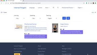 Internet Polyglot For Teachers  Teacher Directory [upl. by Eetnahc]