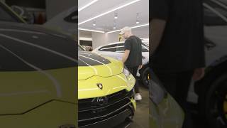 Kleiner Rundgang bei Lamborghini Düsseldorf lamborghini urus tecnica automobile [upl. by Avenej]