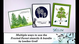 Many ways to use the Frosted Forest bundle [upl. by Stark]