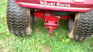 3128 wheel horse tractor [upl. by Limann]